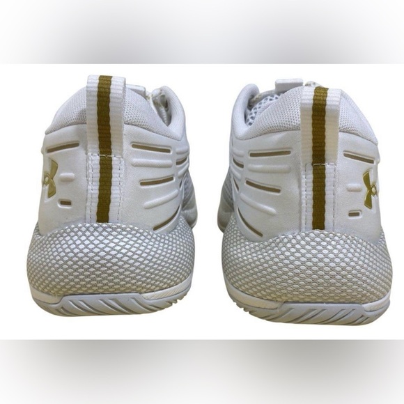 Under Armour HOVR Block City White/Gold Women’s 8 volleyball indoors basketball - Picture 4 of 7